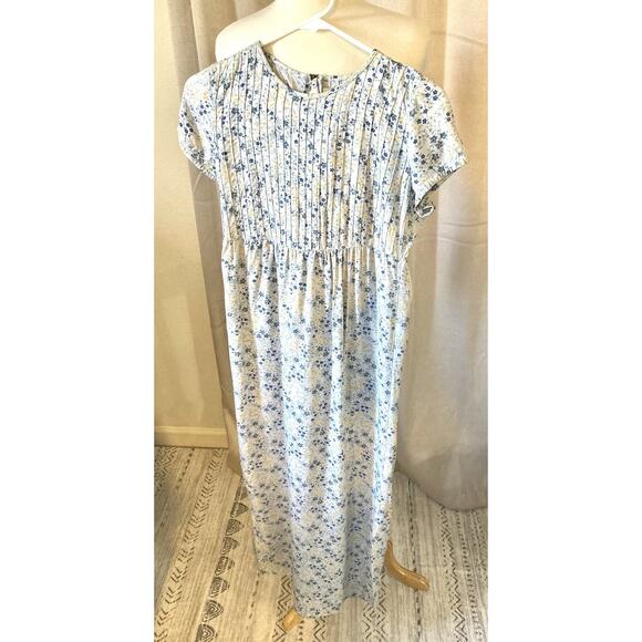VTG Liz Claiborne Flower Cottagecore Dress Teacher Miss Honey Vintage Matilda - Picture 1 of 10